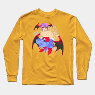 Lilith Aensland Long Sleeve T-Shirt